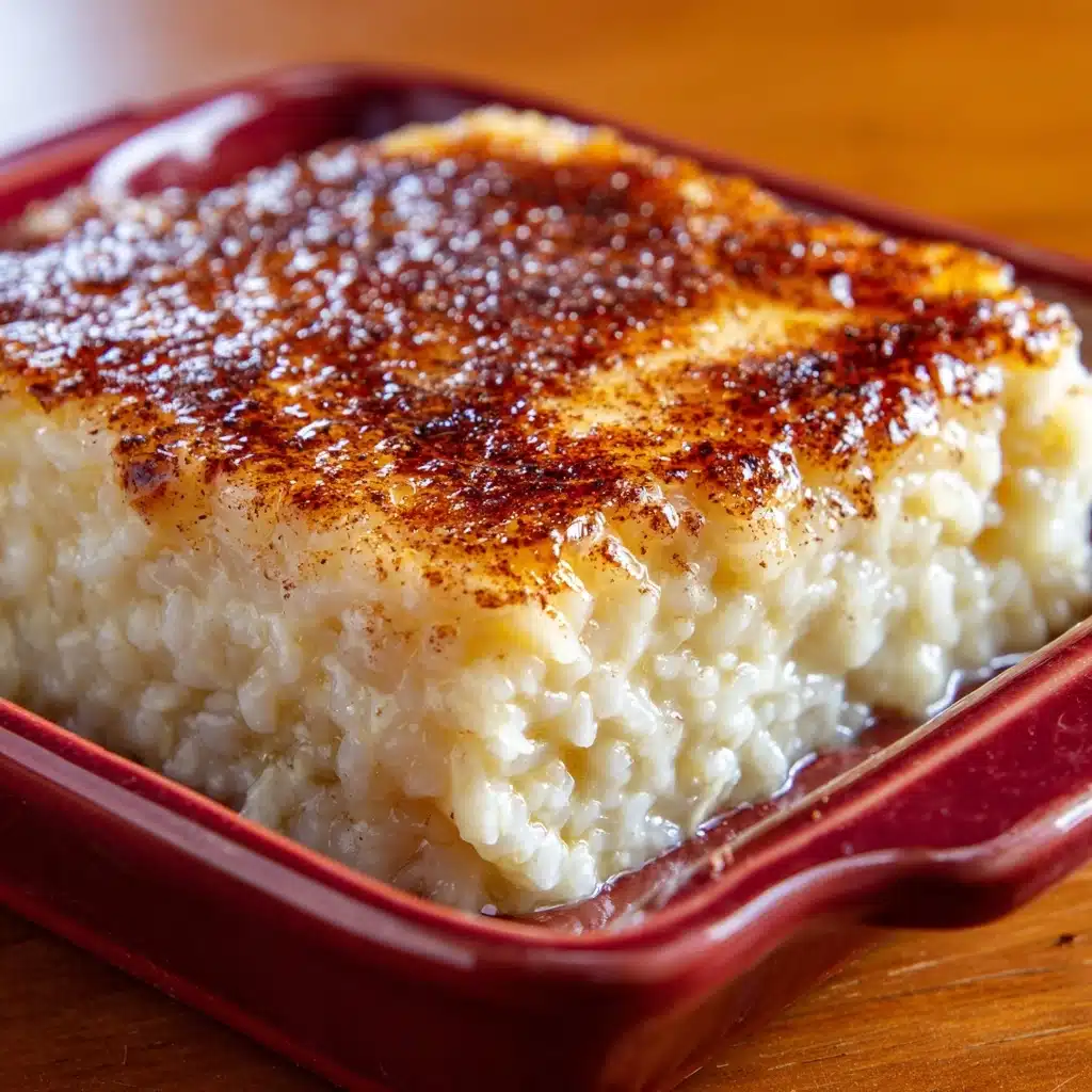 AMAZING OLD FASHIONED RICE PUDDING Recipe - Recipe Image