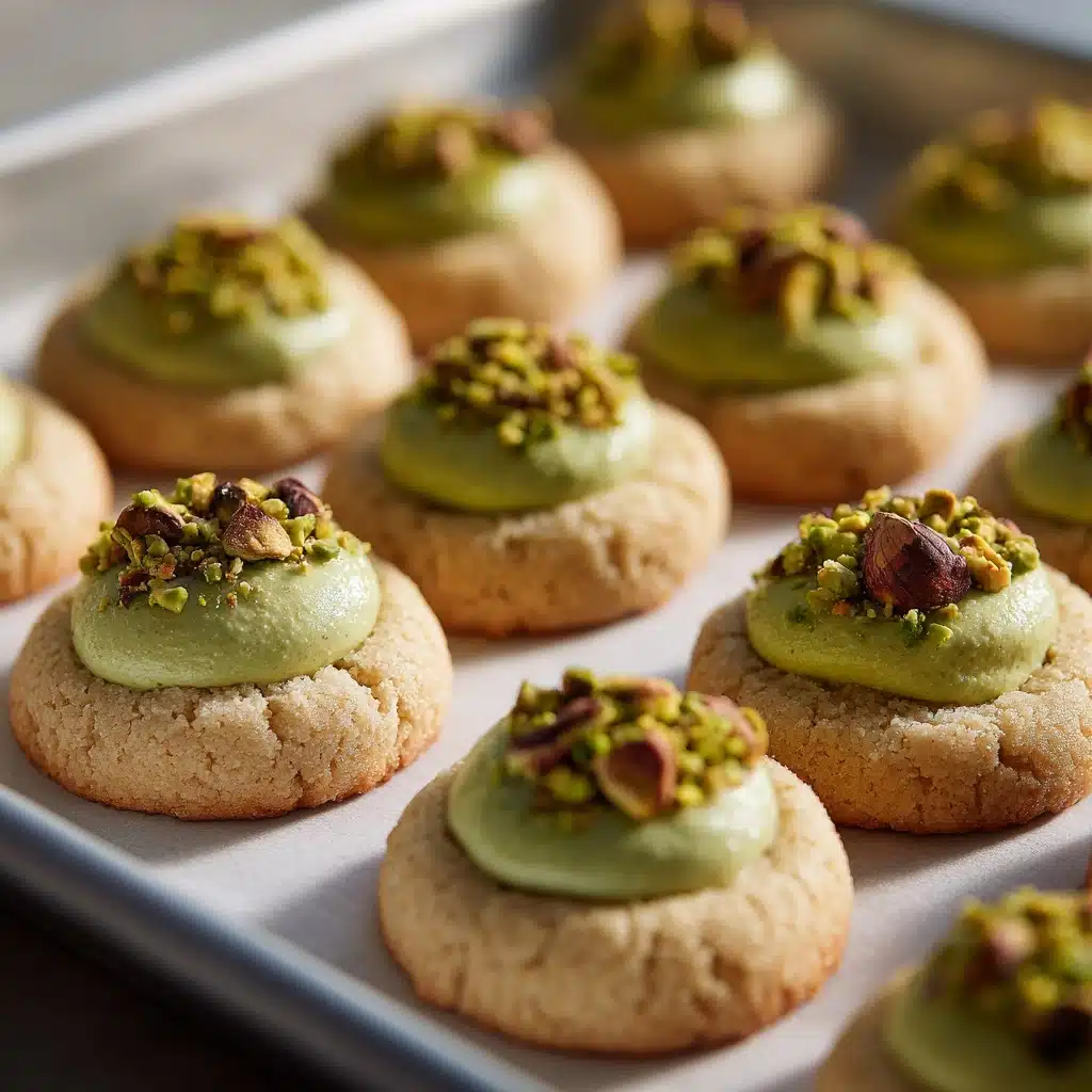 Pistachio Thumbprint Cookies Recipe - Recipe Image