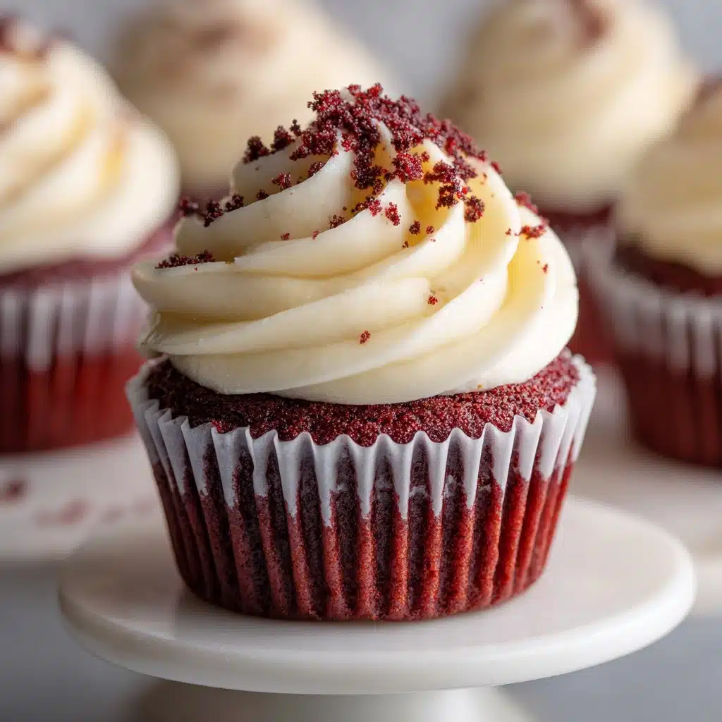 Red Velvet Cheesecake Cupcake Recipe - Recipe Image