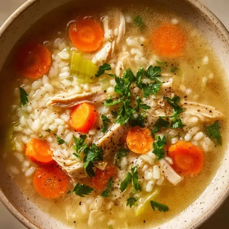 Chicken and Rice Soup Recipe