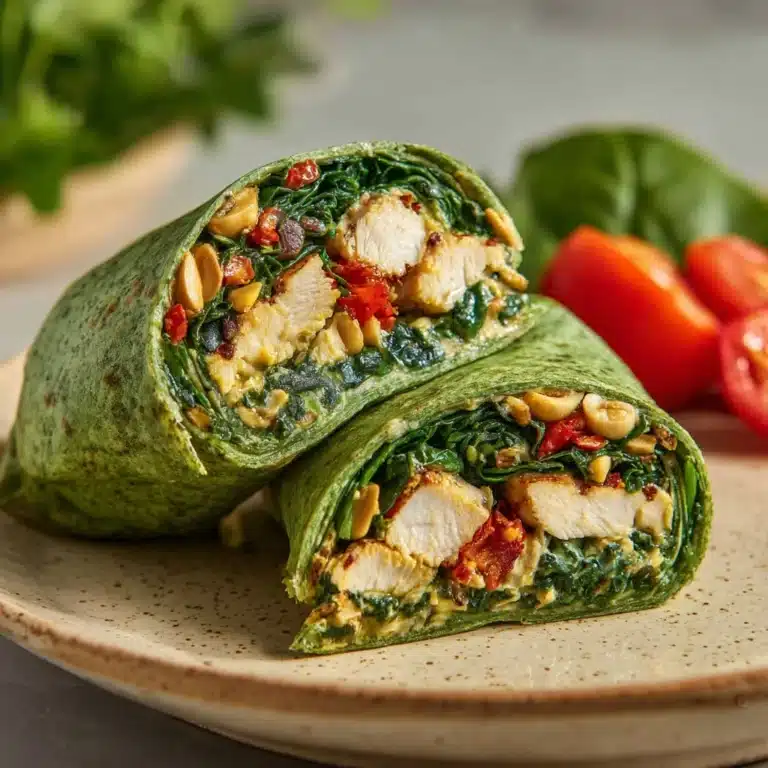 Green Goddess Chickpea Salad Wraps Recipe