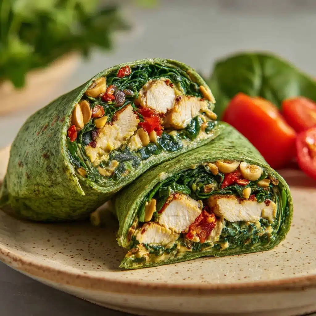 Green Goddess Chickpea Salad Wraps Recipe