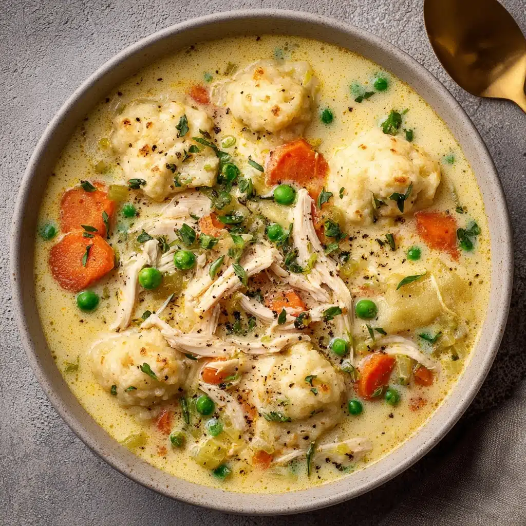 Healthy Chicken Pot Pie Soup Recipe - Recipe Image