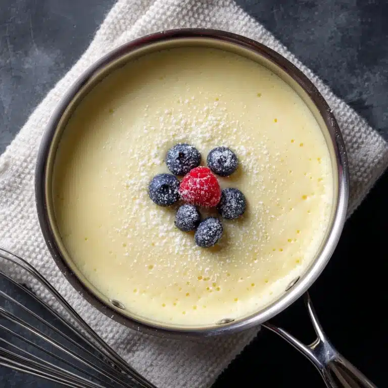 Homemade Vanilla Custard Recipe