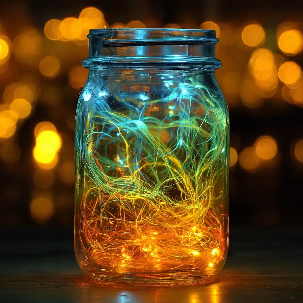 Glowing Fireworks in a Jar Recipe - Recipe Image