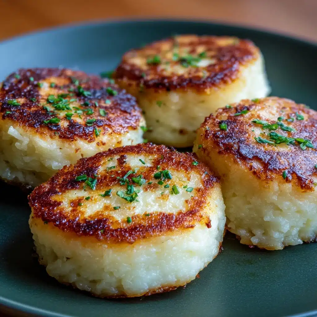 Garlic Chive Mashed Potato Puffins Recipe - Recipe Image