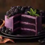 Blackberry Velvet Gothic Cake Recipe