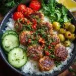 Mediterranean Chicken Meatballs Recipe