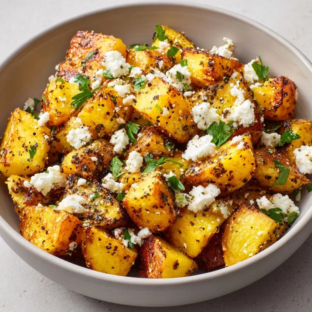 Baked Feta Potatoes Recipe - Recipe Image