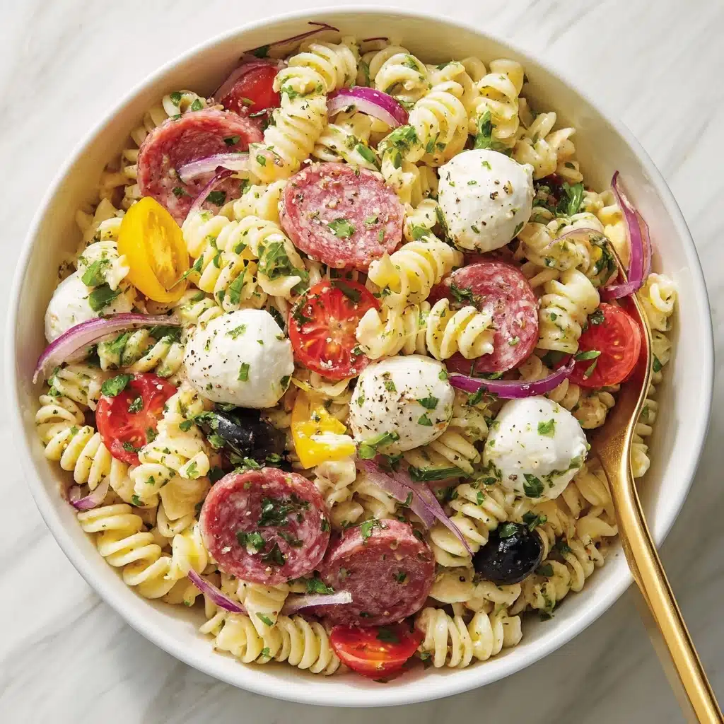 Italian Pasta Salad Recipe - Recipe Image