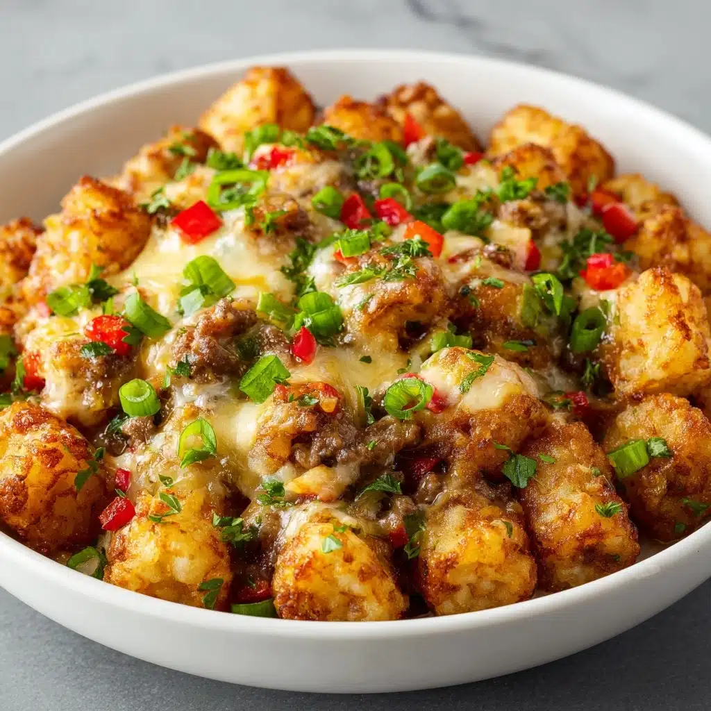 Cheesy Tater Tot Casserole Recipe - Recipe Image