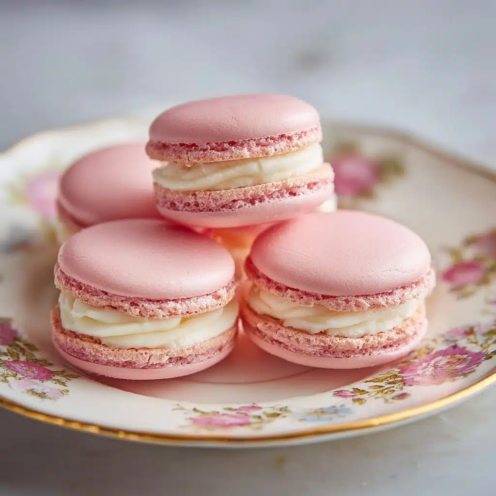 Strawberry Macarons Recipe - Recipe Image