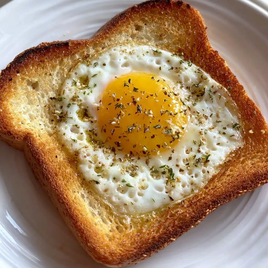 Air Fryer Egg and Cheese Toast Recipe - Recipe Image