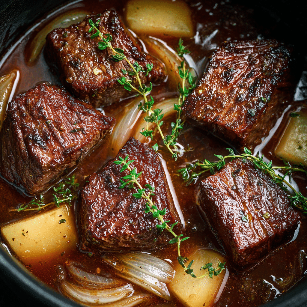 Belgian-Style Slow-Cooked Beef Stew Recipe - Recipe Image