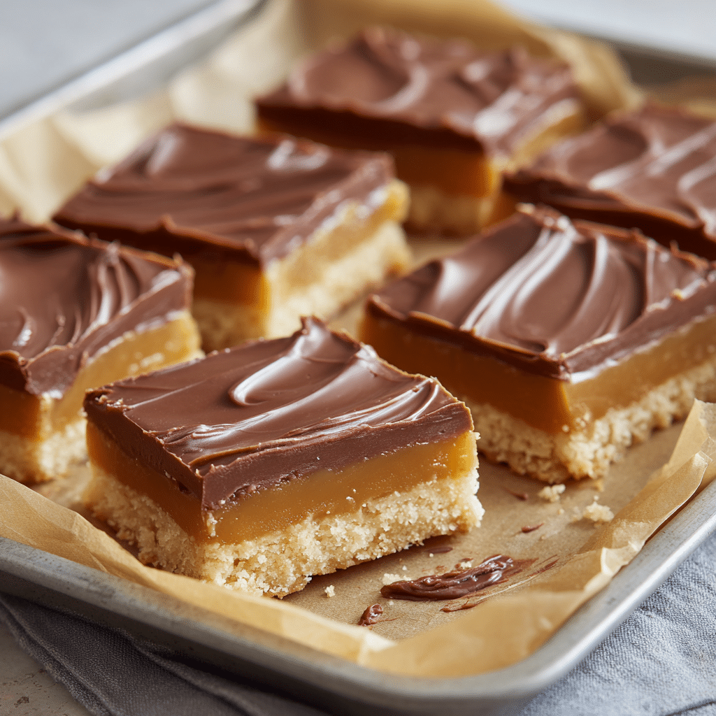 Homemade Twix Bars Recipe - Recipe Image