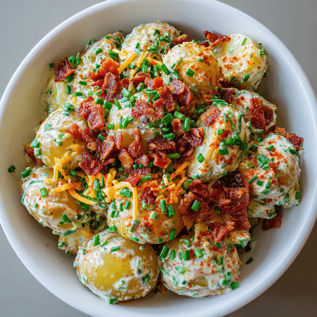 Ultimate Loaded Potato Salad Recipe - Recipe Image