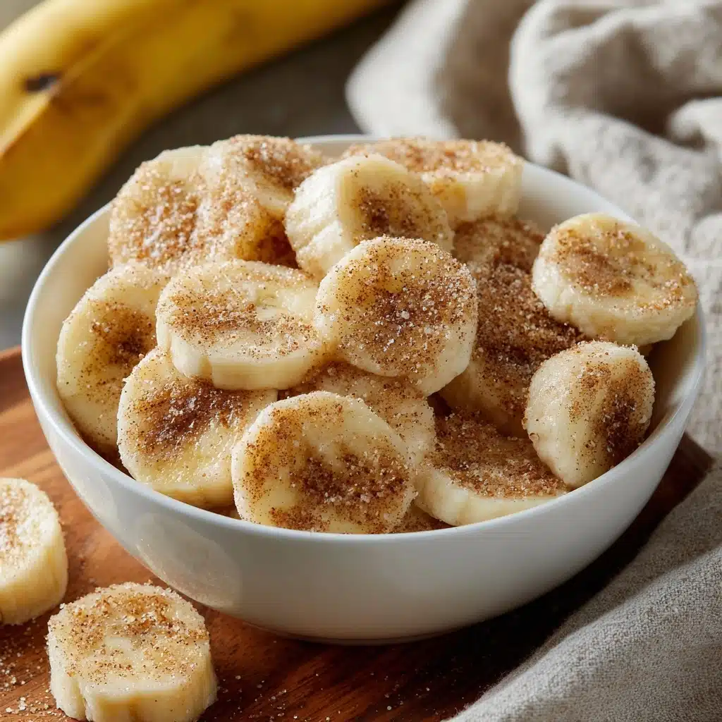 Cinnamon-Sugar Air Fryer Banana Chips Recipe