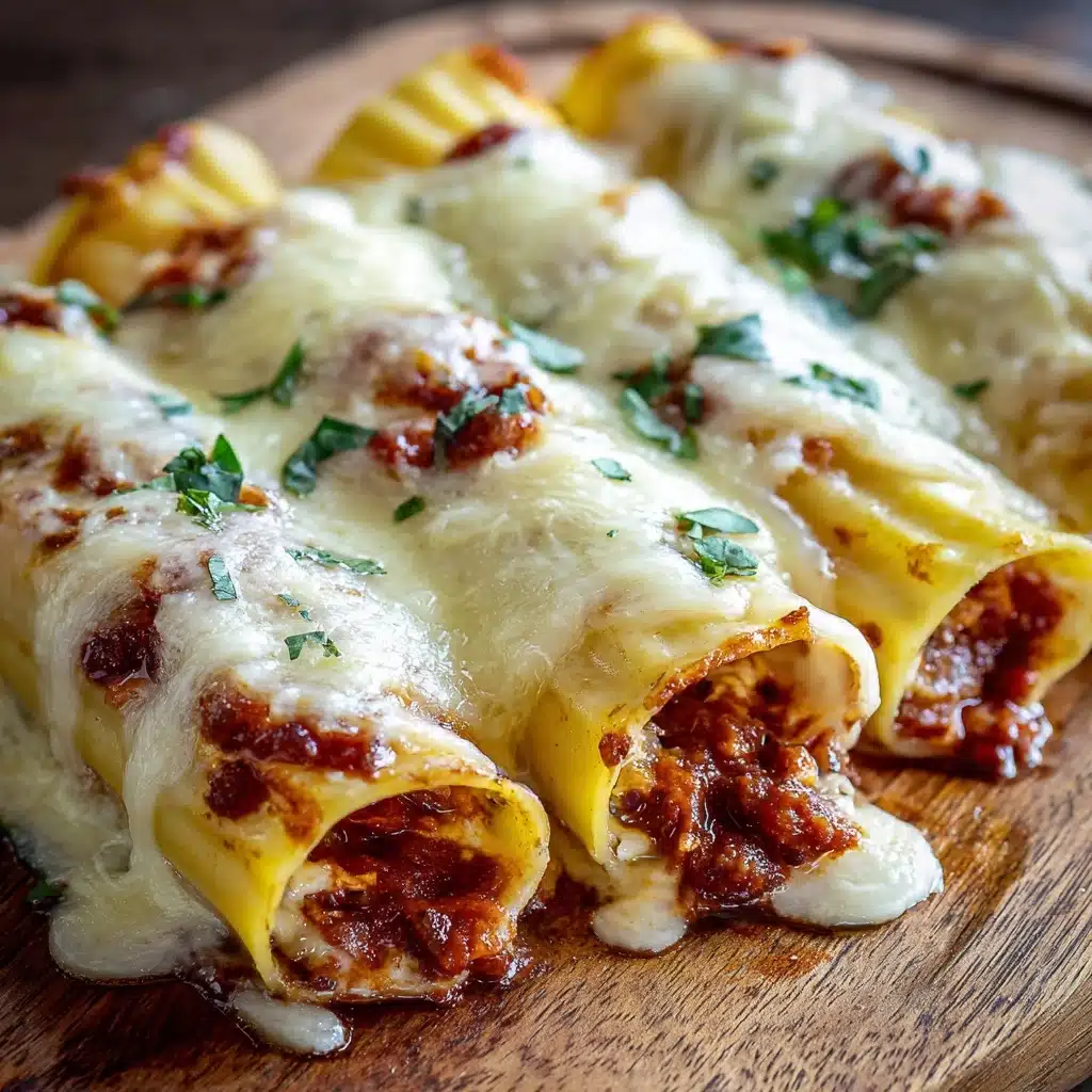 Cheesy Bolognese Roll-Ups Recipe - Recipe Image