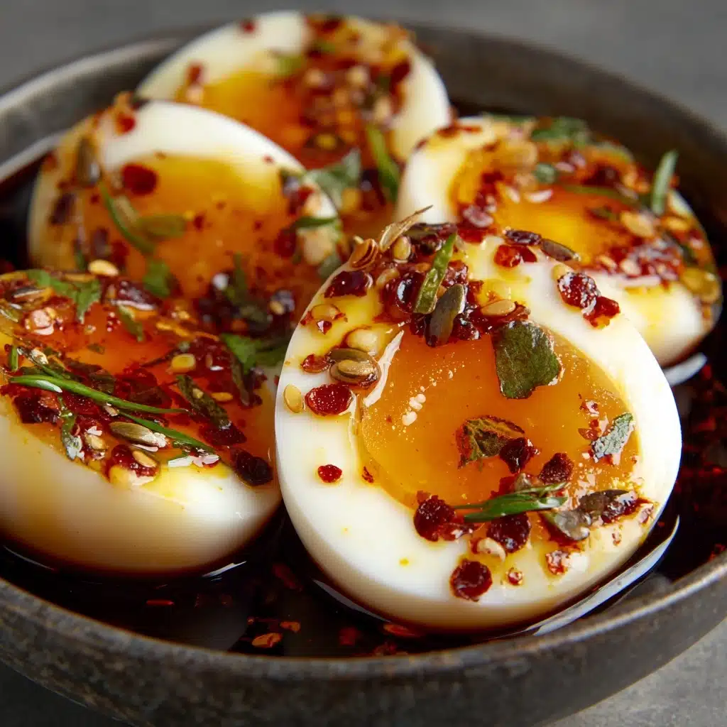 Spicy Pickled Eggs Recipe - Recipe Image