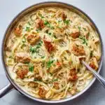One Pot Cajun Chicken Alfredo Recipe