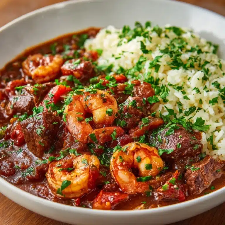 Creole Shrimp and Sausage Gumbo Recipe