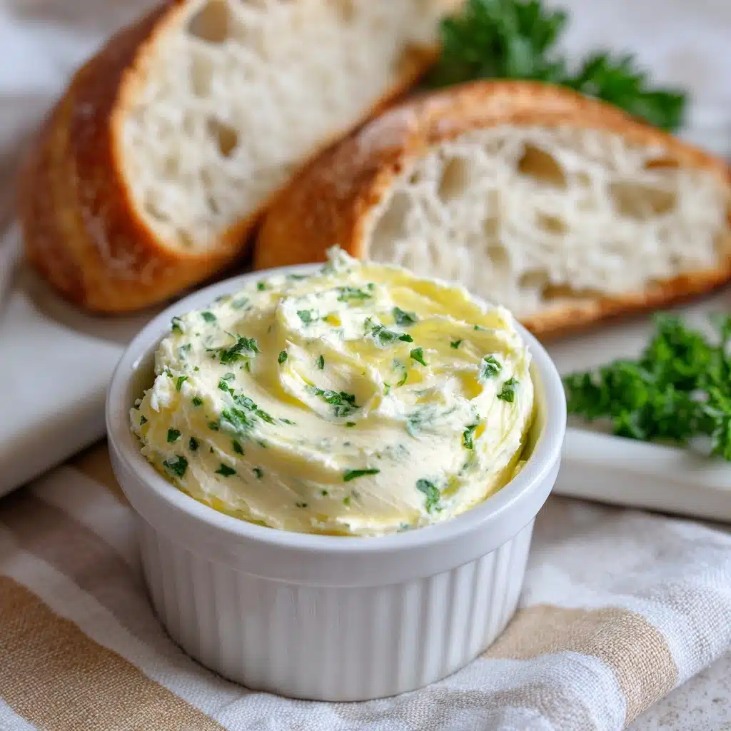 Easy Homemade Garlic Bread Spread Recipe - Recipe Image