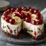 No-Bake Banana Split Cheesecake Recipe