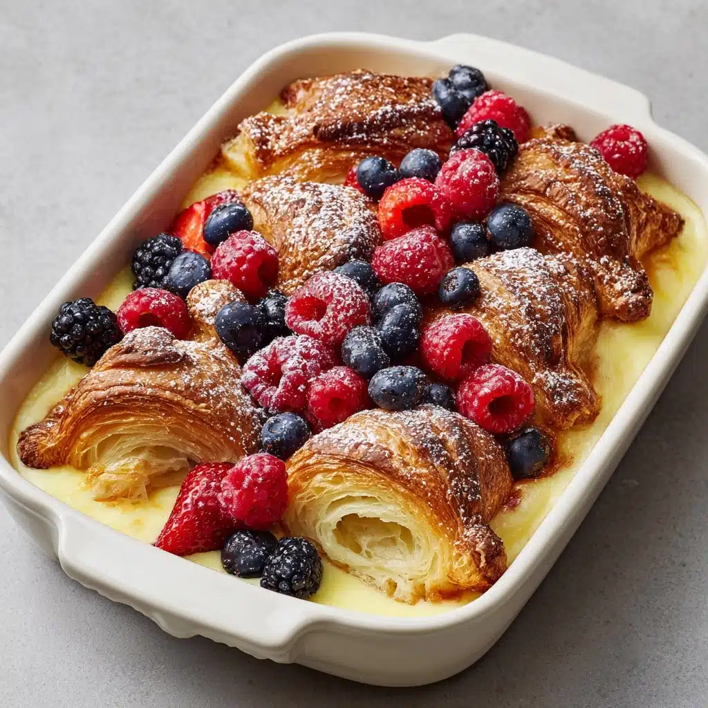 Berry Croissant Bake Recipe - Recipe Image