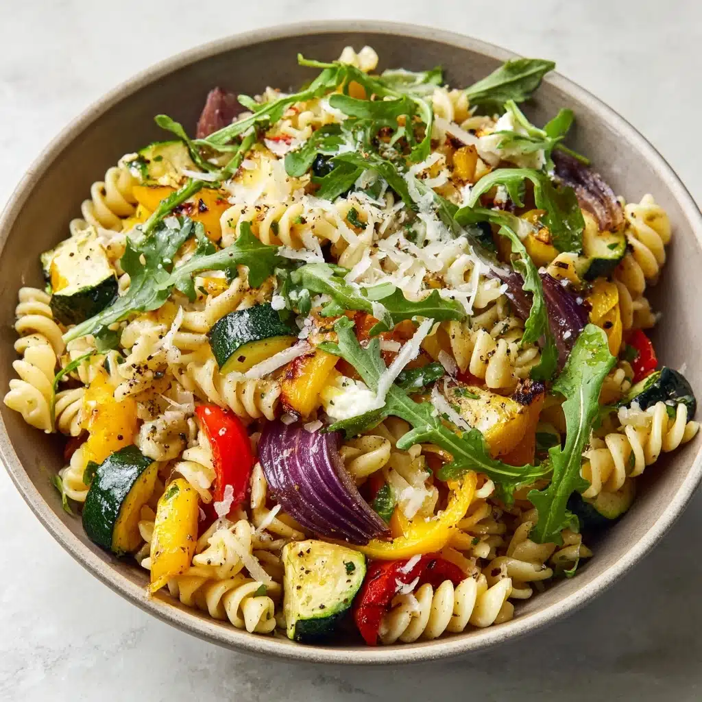 Roasted Veggie Pasta with Feta Recipe - Recipe Image