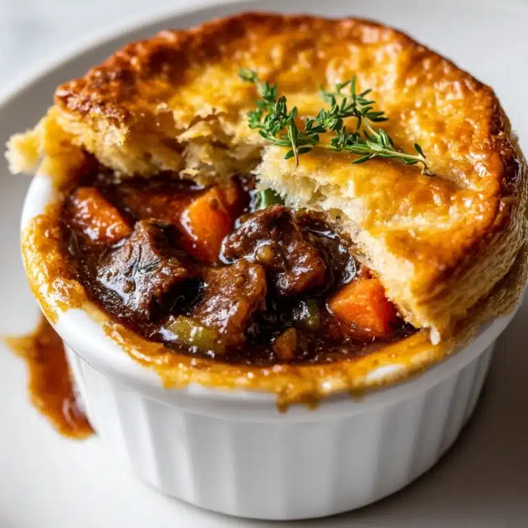 Guinness Braised Beef Pot Pie Recipe