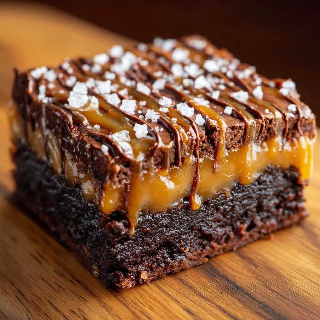 Caramel Swirl Brownies Recipe - Recipe Image