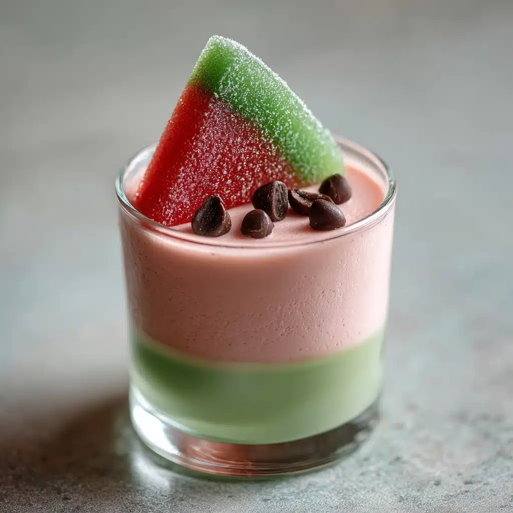 Watermelon Pudding Cups Recipe - Recipe Image