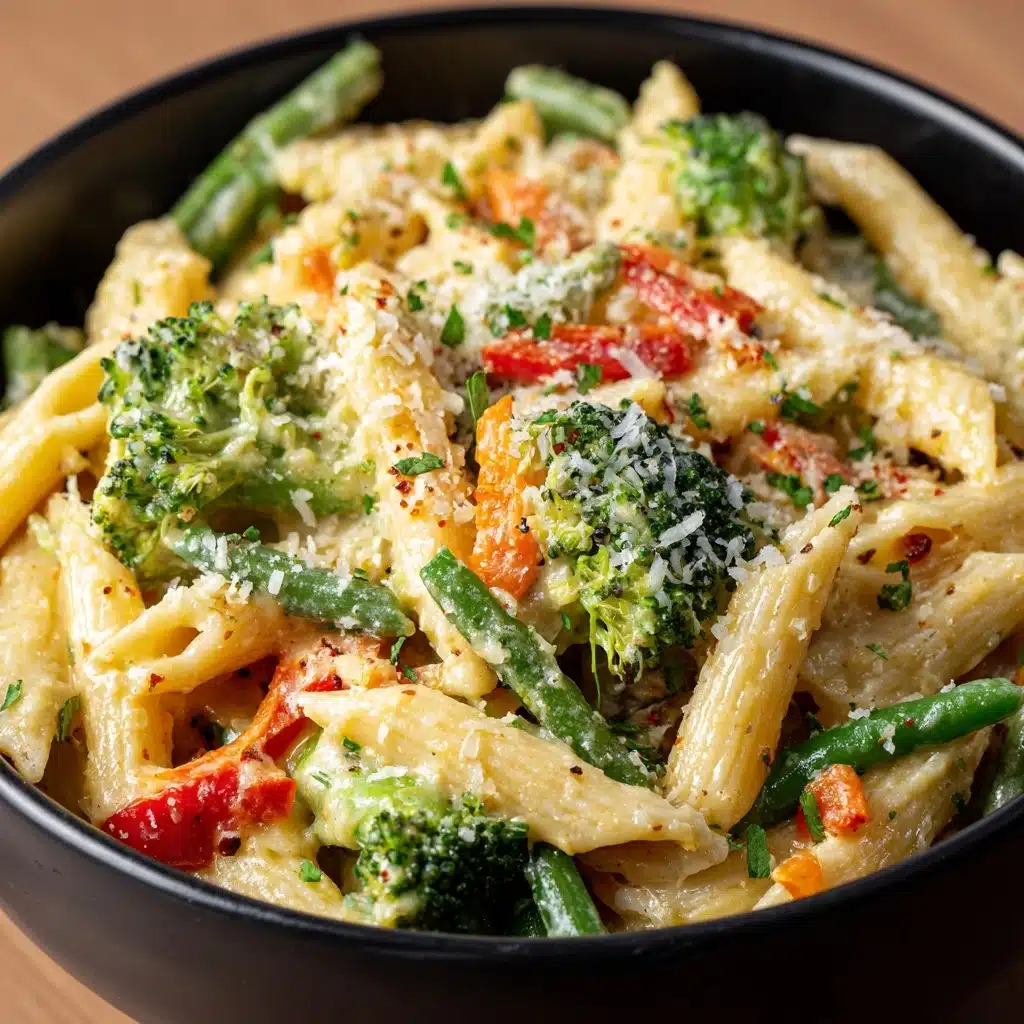 Creamy Pasta Primavera Recipe - Recipe Image