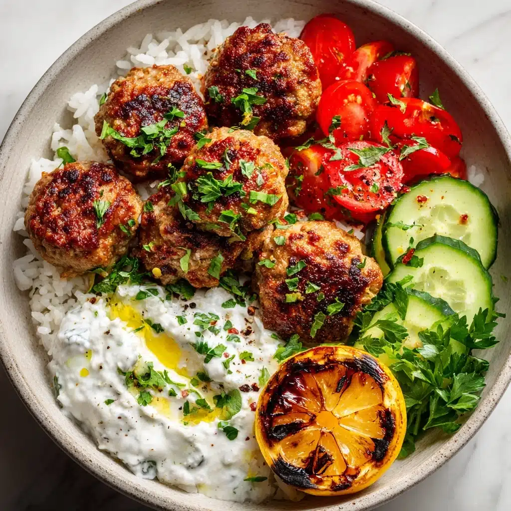 Greek Chicken Meatballs Recipe