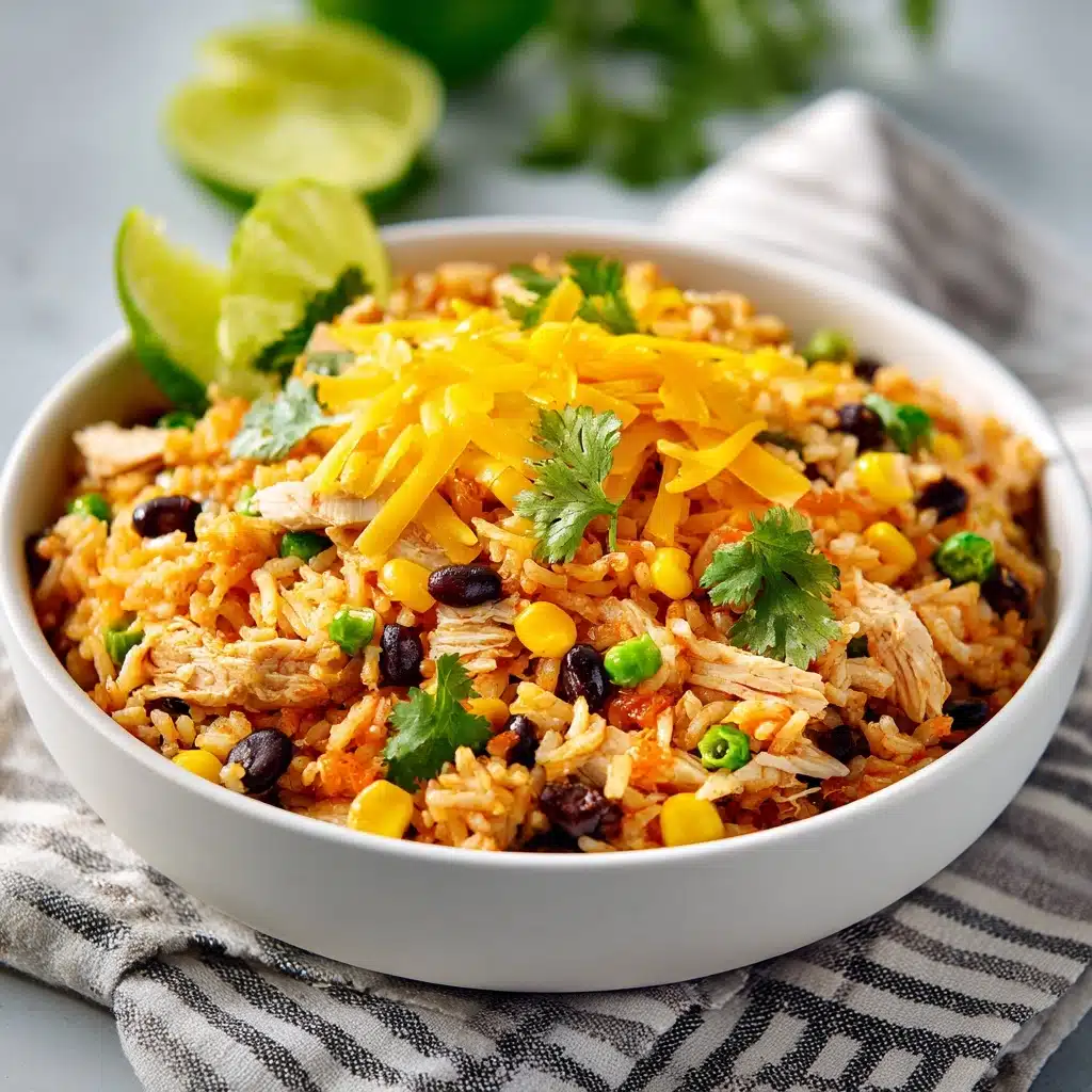 Instant Pot Weeknight Chicken and Rice Burrito Bowls Recipe - Recipe Image