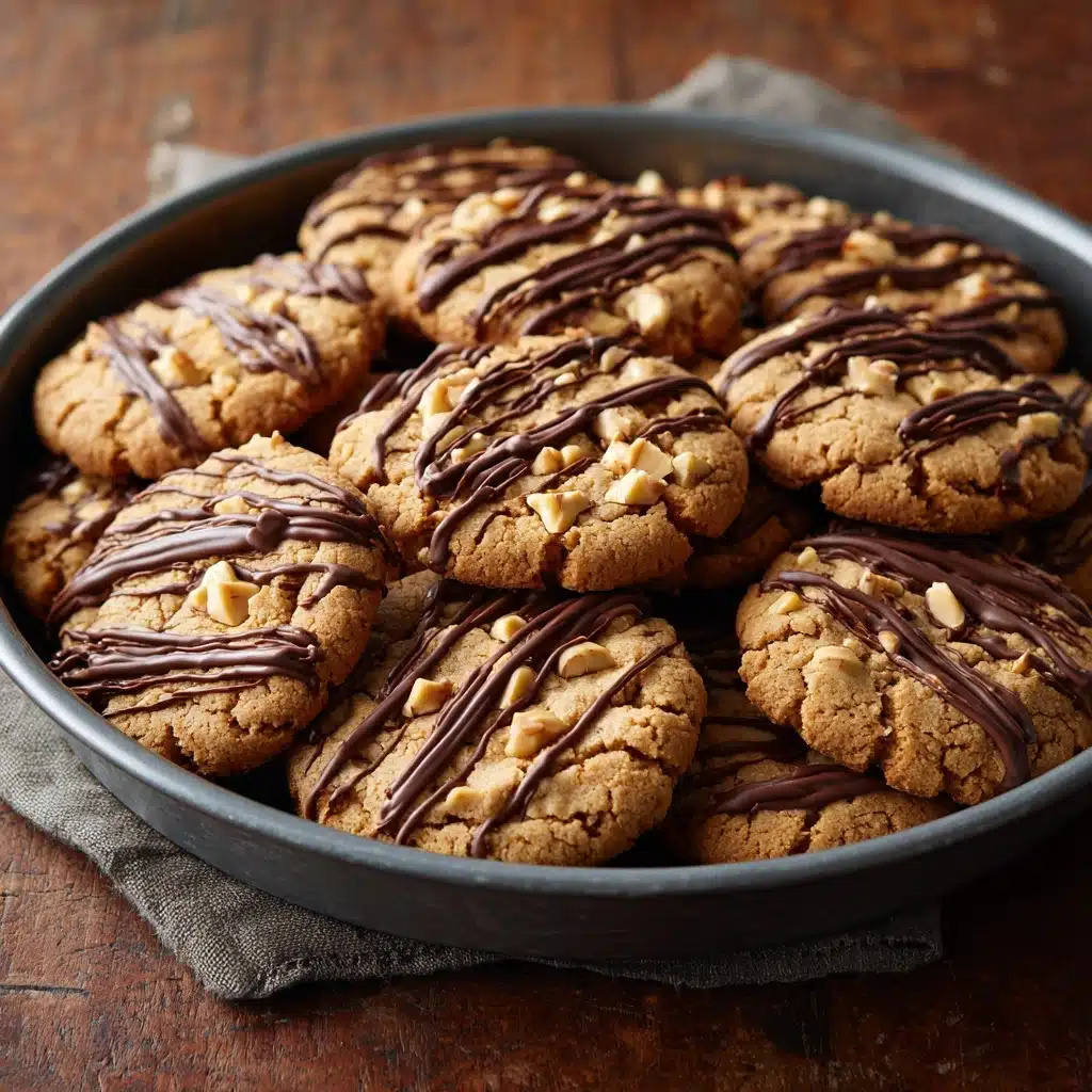 Snickers-Stuffed Peanut Butter Cookies Recipe - Recipe Image