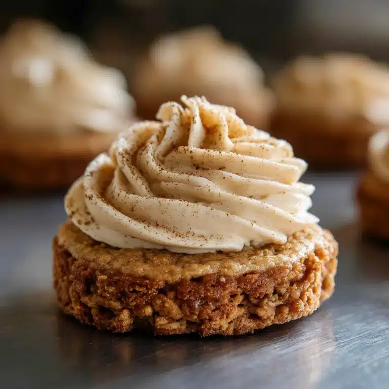 Pumpkin Oatmeal Cookies with Cinnamon Cream Cheese Frosting Recipe