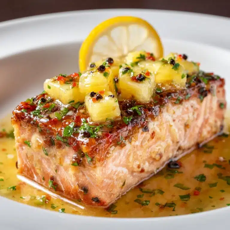 Honey Pineapple Salmon Recipe