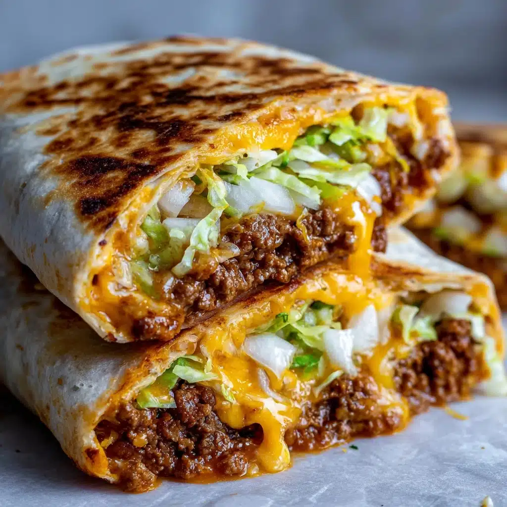 Big Mac Wraps Recipe - Recipe Image