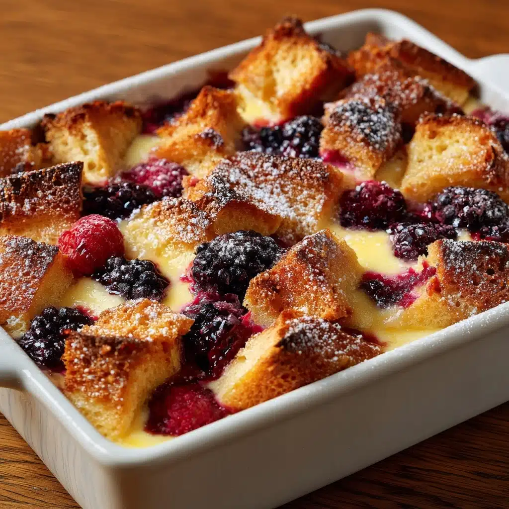 Berry Croissant Bake Recipe - Recipe Image