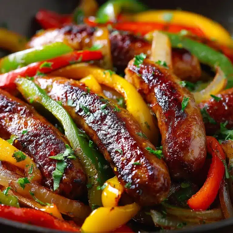 Andouille Sausage & Peppers Recipe