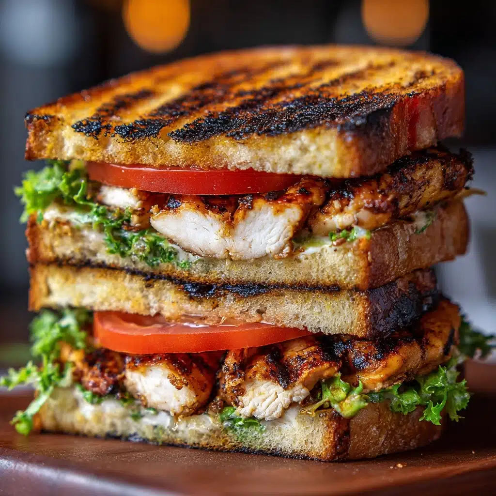 Grilled Mojo Chicken Cuban Sandwich Recipe - Recipe Image