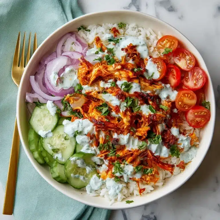 Buffalo Chicken Rice Bowl Recipe