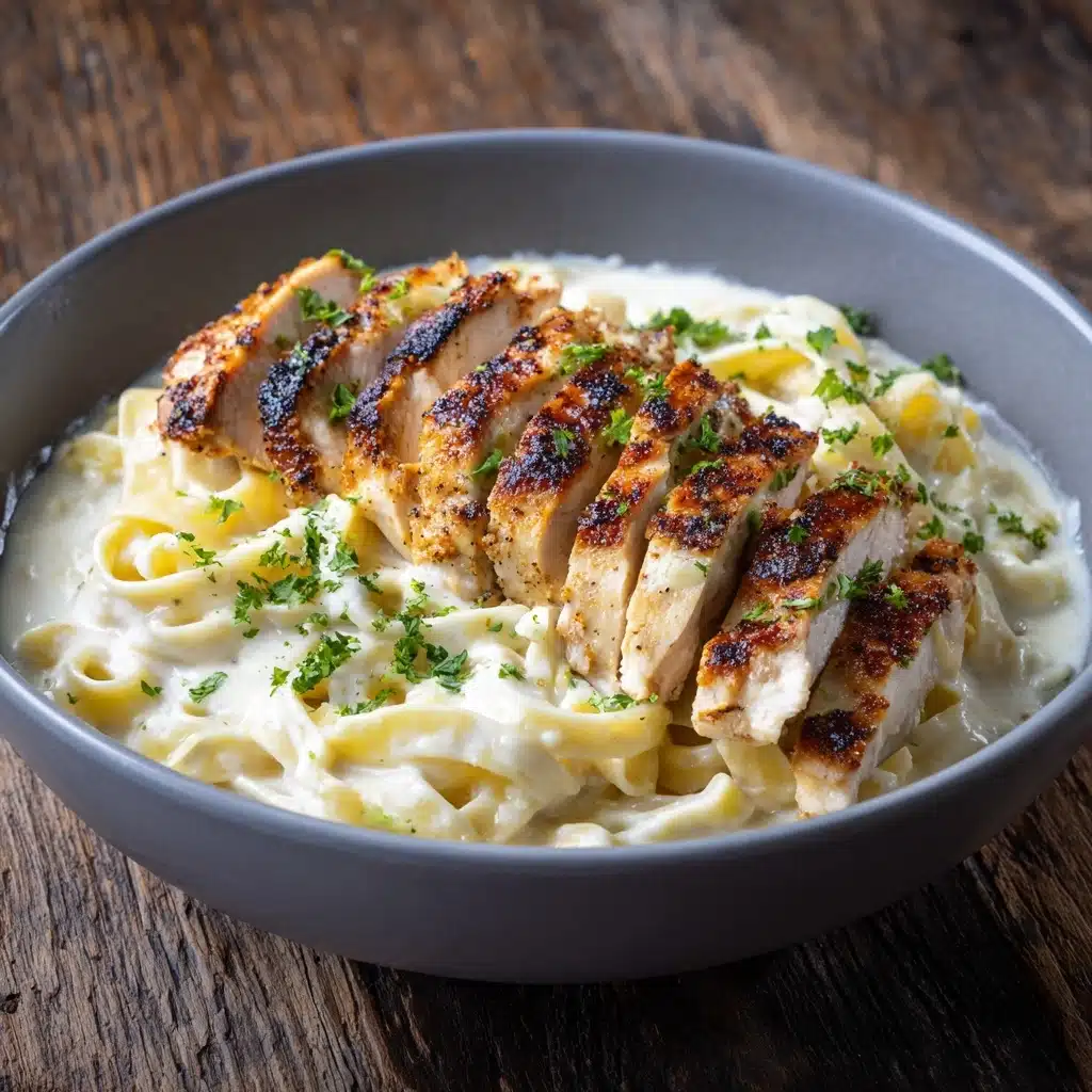 Chicken Fettuccine Alfredo Recipe - Recipe Image