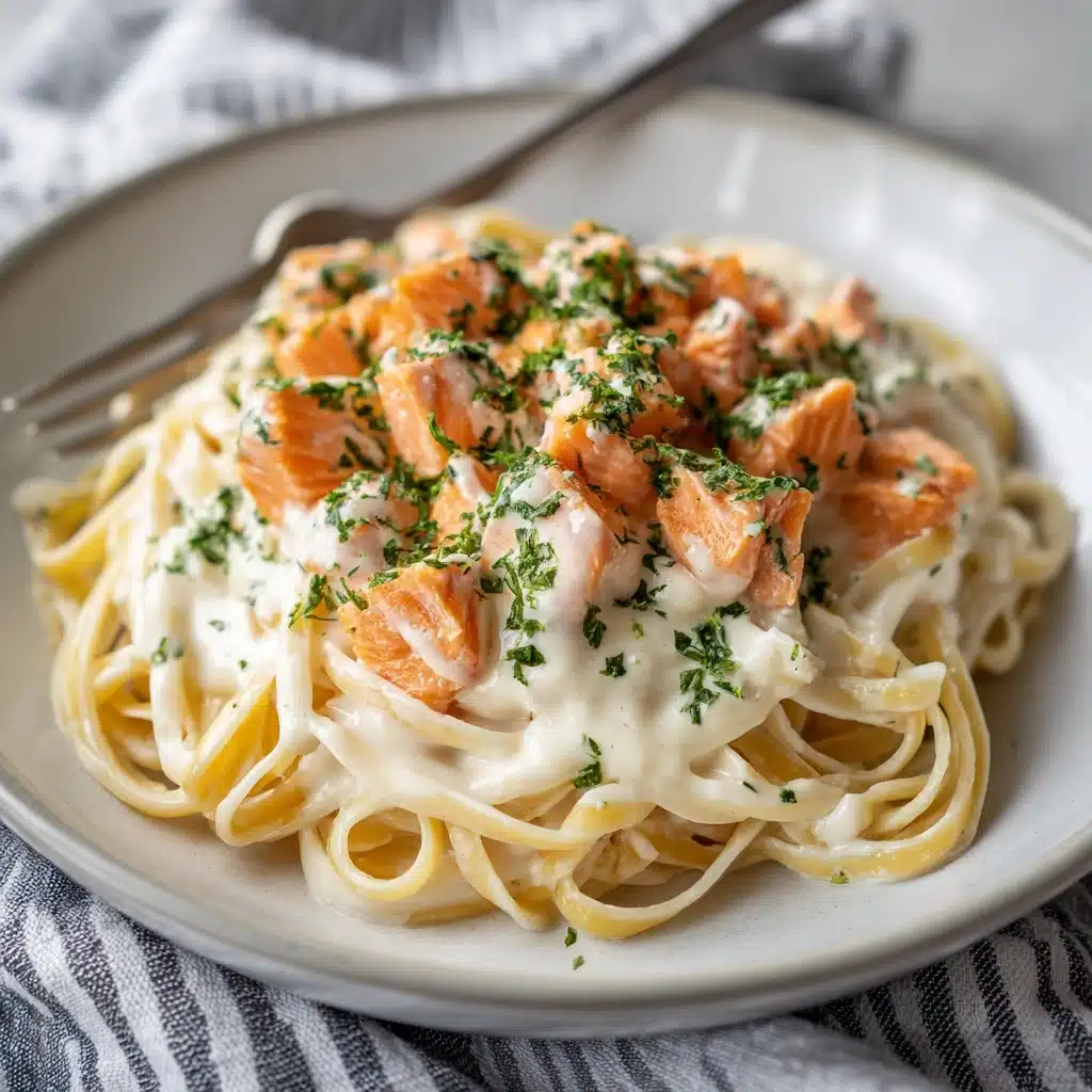 Smoked Salmon Carbonara Recipe - Recipe Image