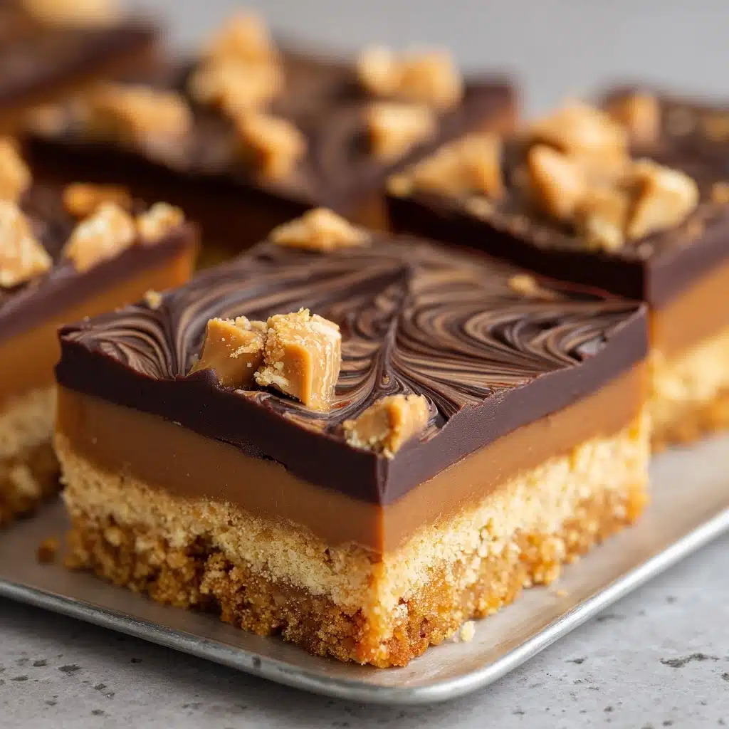 No-Bake Peanut Butter Bars Recipe - Recipe Image