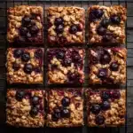 Blueberry Oatmeal Breakfast Bars Recipe