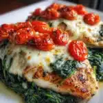 Spinach Stuffed Chicken Breast Recipe