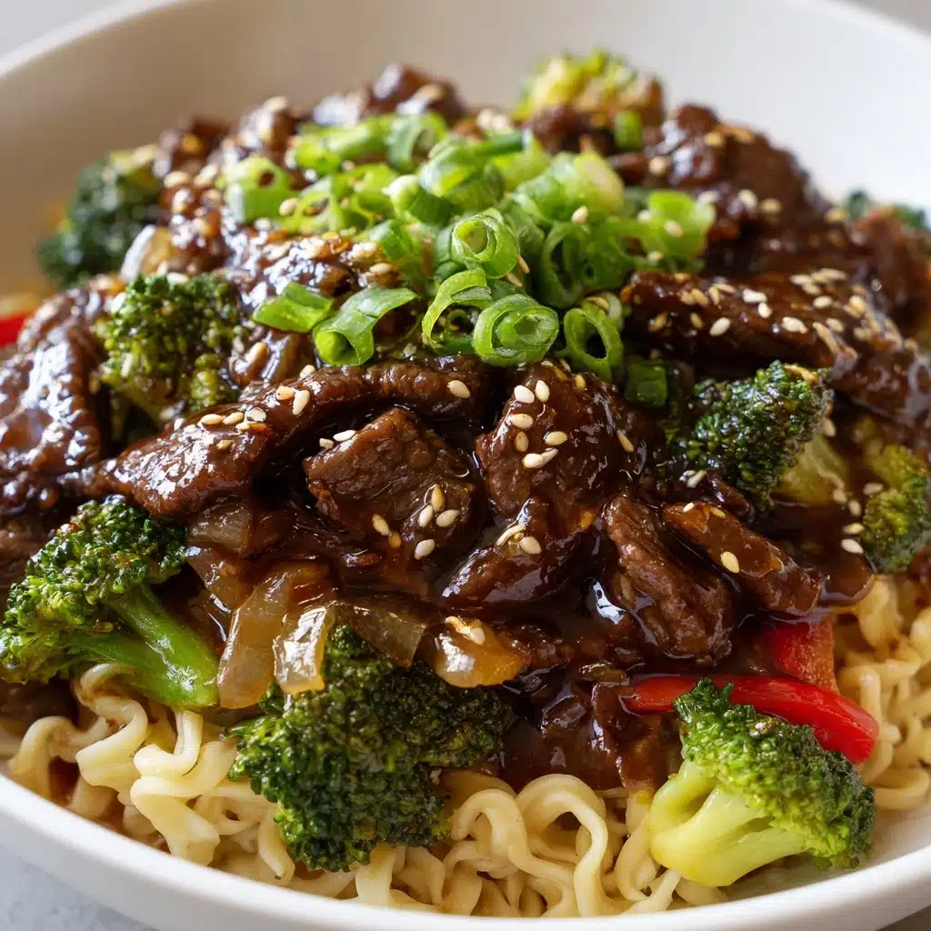 Sticky Beef Noodles Recipe - Recipe Image