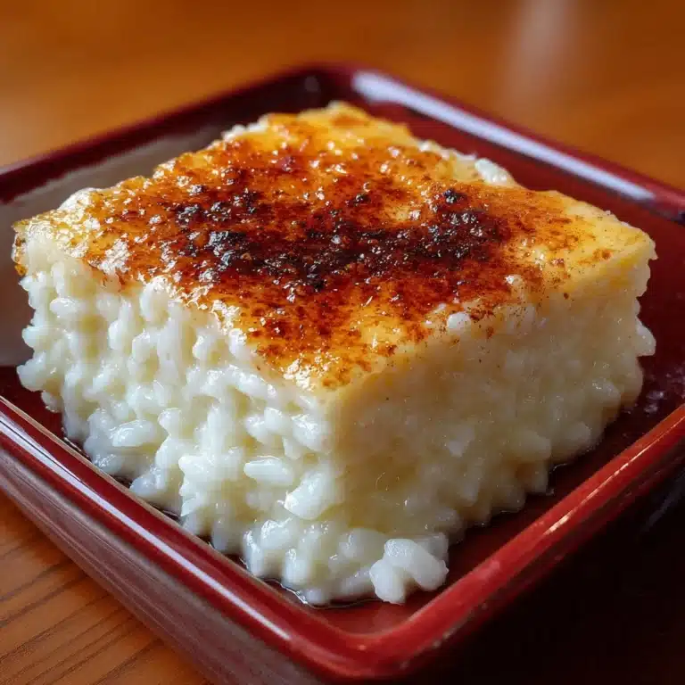 AMAZING OLD FASHIONED RICE PUDDING Recipe